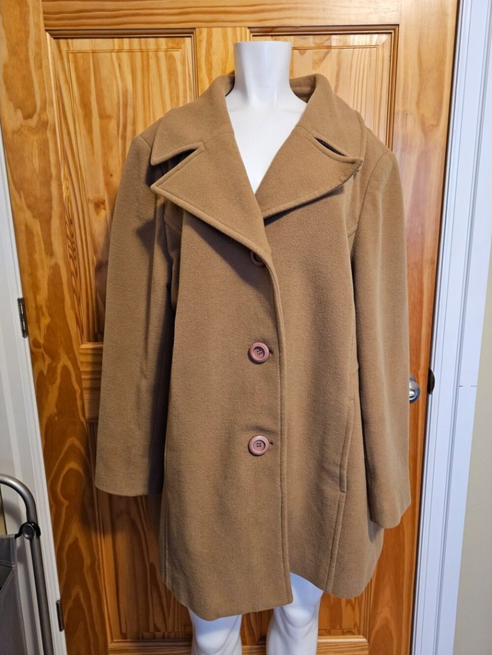Jay Women's Size 20F Superfine Wool And Cashmere Coat
